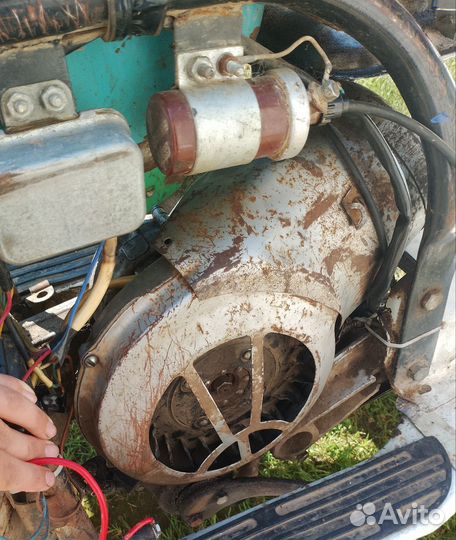 Двигатель Вятка электрон/ 150м