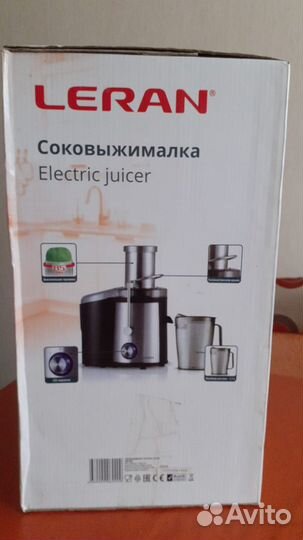 Соковыжималка leran jem 0855 новая в упаковке