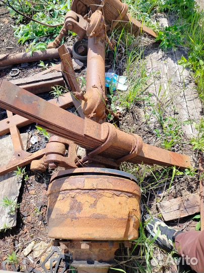 Мост от мазовского полуприцепа