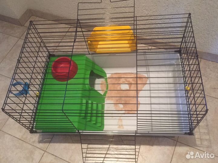 Клетка для грызуна б/у 80х50х44 см