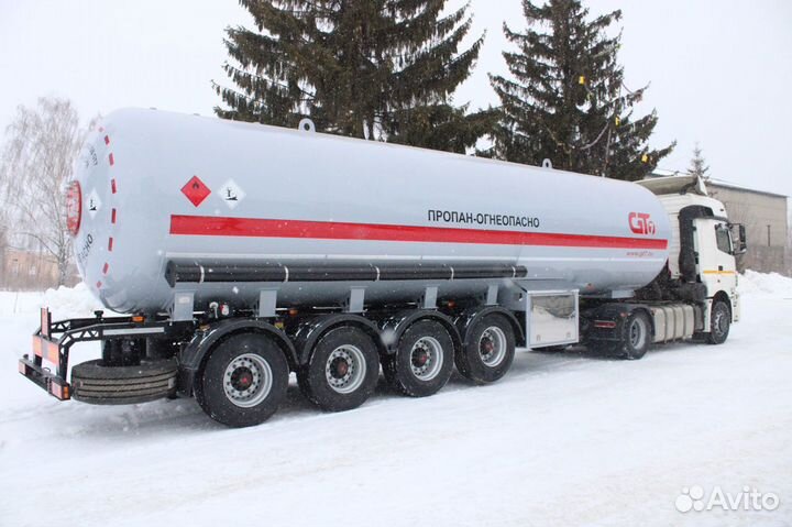 Полуприцеп газовоз GT7 ППЦТ-48, 2023