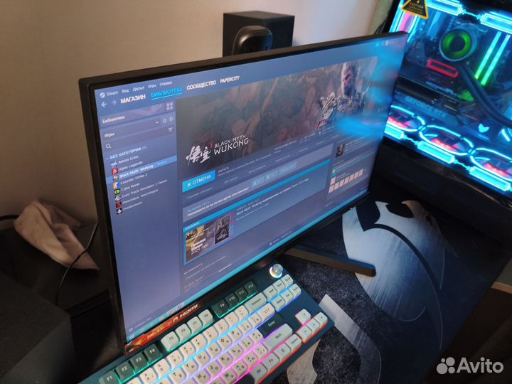 Монитор 240 гц AOC 25'