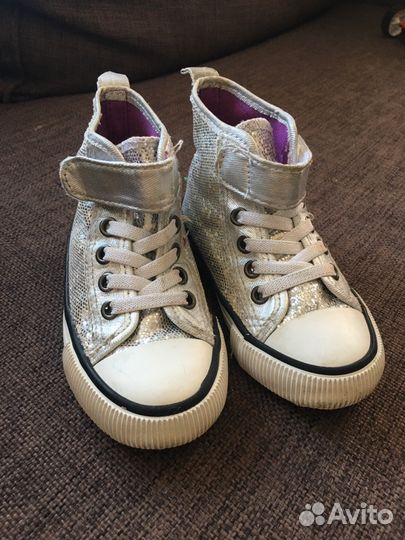 Кеды б/у для девочки