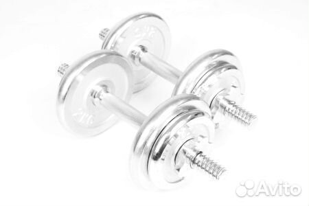 Набор гантелей и штанга atlas sport 48 кг