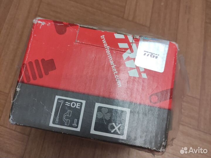 Колодки передние trw gdb1665