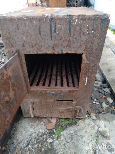 Печь буржуйка для гаража