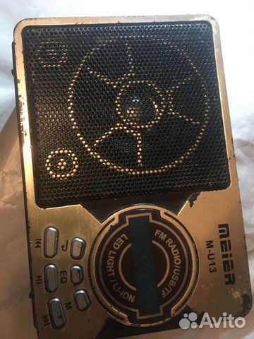 Плеер с радио не раб