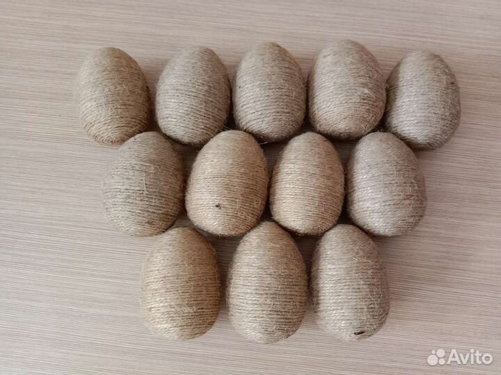 Яйцо декоративное деревянное