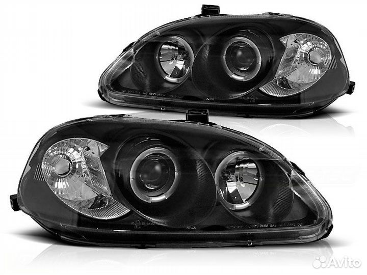 Honda Civic 6 (99-01) Тюнинг оптика lpho07