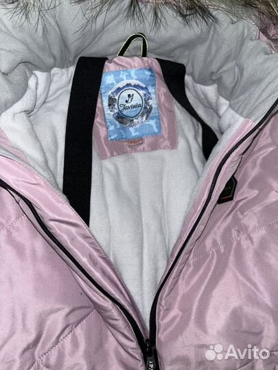 Зимний комбинезон для девочки