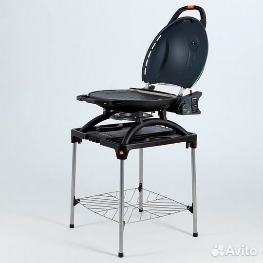 Газовый гриль O-grill 900MT bicolor black-silver + адаптер А
