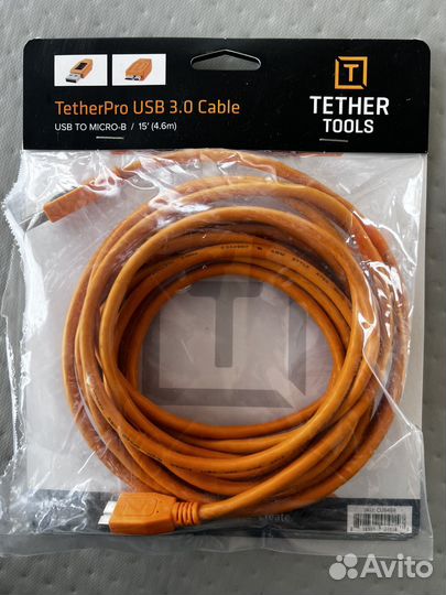 TetherPro USB 3.0 Cable usb to micro-B 4,6 метра