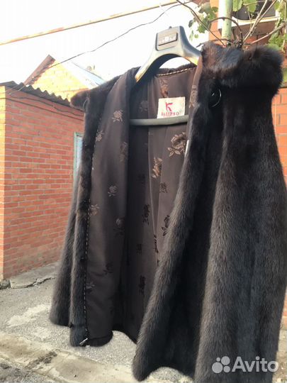 Норковый полушубок 44 46