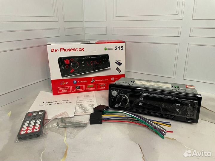 Новая автомагнитола Pioneer V215