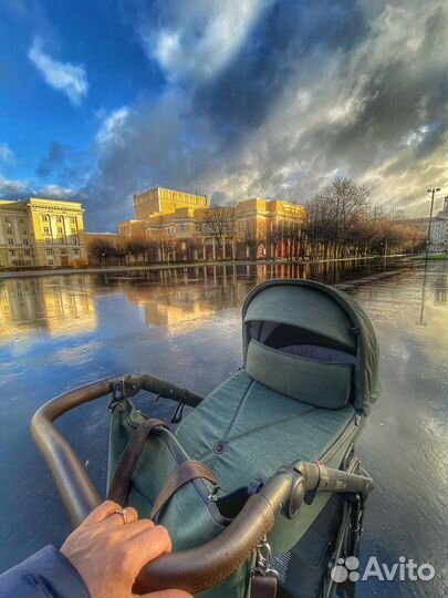 Коляска 3 в 1 roan bass next