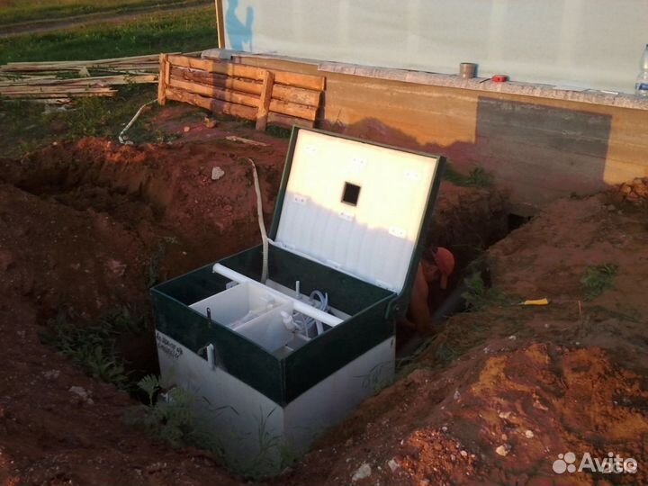Септик эко Малахит 8 канализационный
