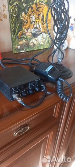 Автомобильная рация с антенной