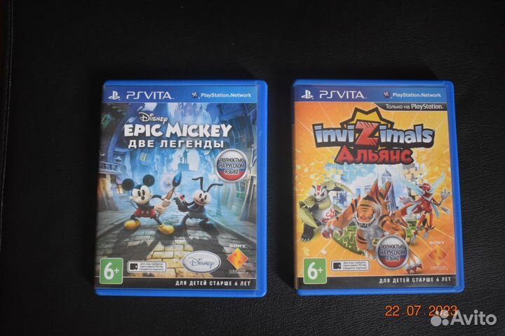 Epic Mickey 2+Invizimals PS Vita
