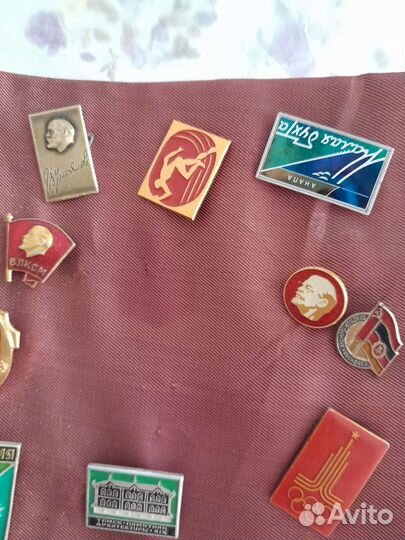 Значок 17 штук