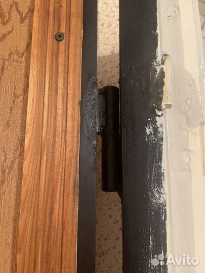 Железная металлическая дверь бу