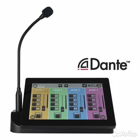 Пейджинговая станция Ecler pagenetdn