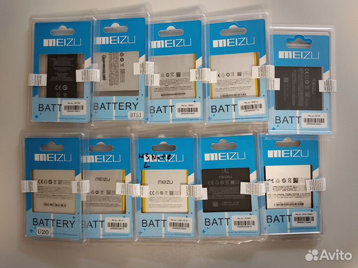 Аккумуляторы Meizu в ассортименте
