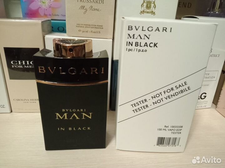 Bvlgari man in black edp 100ml lot*00012