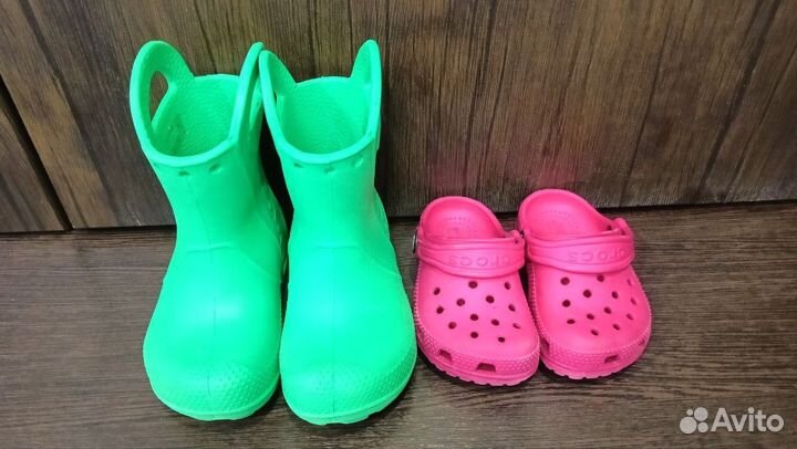 Сапоги резиновые crocs