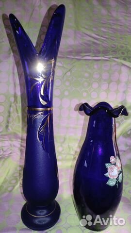 Вазы СССР kobalt