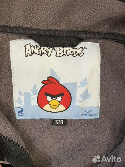 Куртка для мальчика softshell софтшел Angry birds