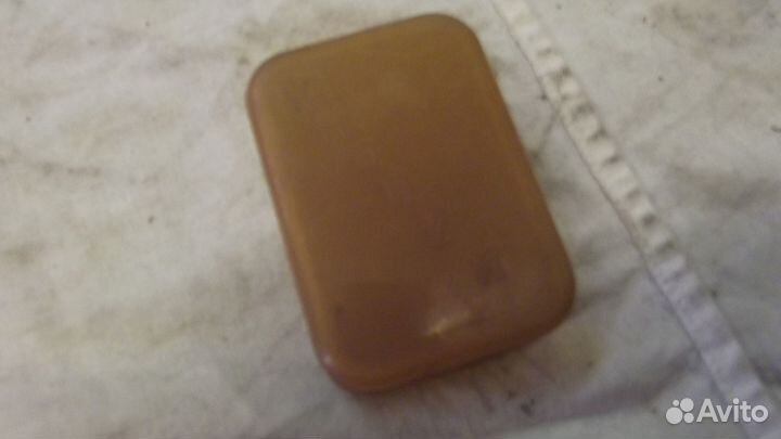 Пластиковая коробочка из под кнопок чертежных СССР