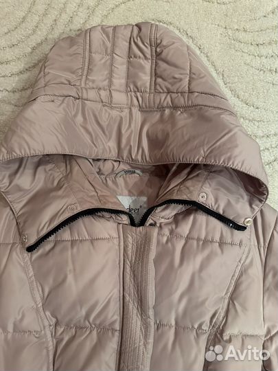 Пуховик женский длинныц