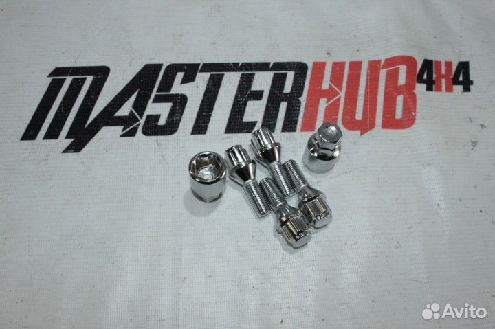 Секретные колесные болты M12X1,25X28