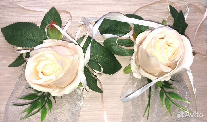 Свадебные украшения на машину