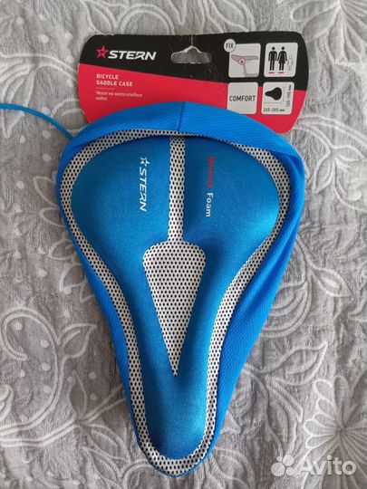 Седло для велосипеда мягкое