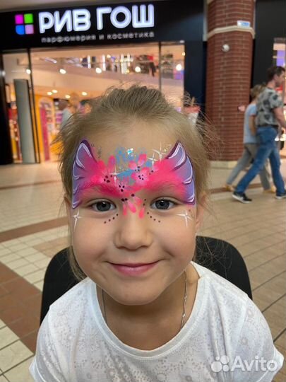 Аквагрим в Калининграде, грим на Хэллоуин