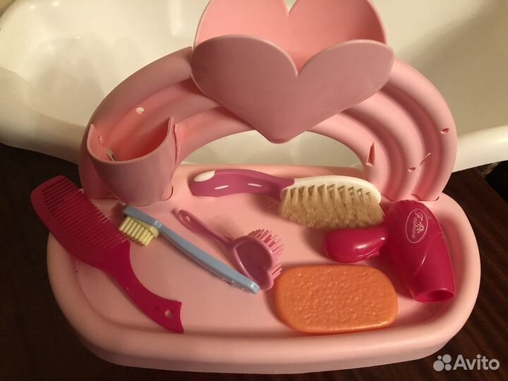 Детская ванна для кукол большая