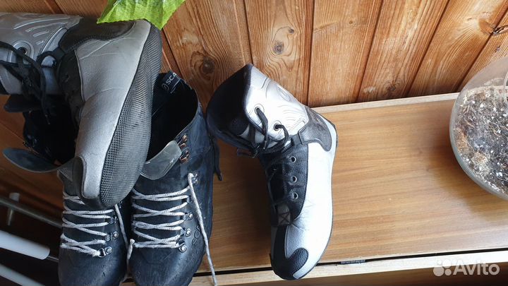 Альпинистские ботинки двуслойные scarpa vega