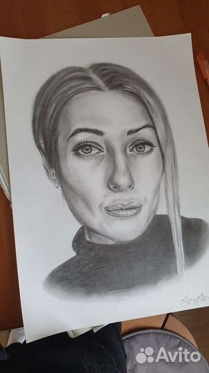 Портрет по фото/ Портрет карандашом