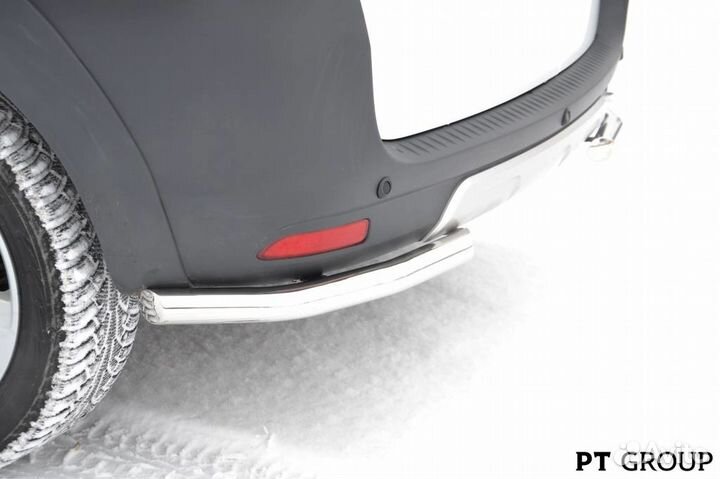 Защита бамперов Ларгус задняя