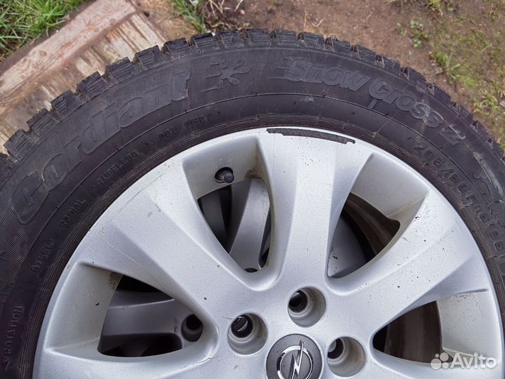 Колеса на opel astra