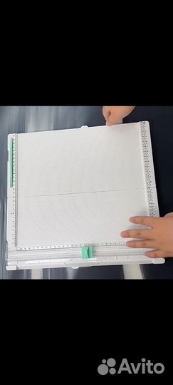 Резак для бумаги 2 в 1. Доска для биговки