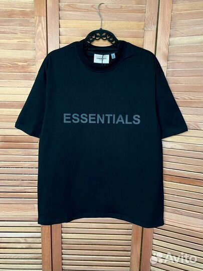 Футболка Essentials fog Fear Of God