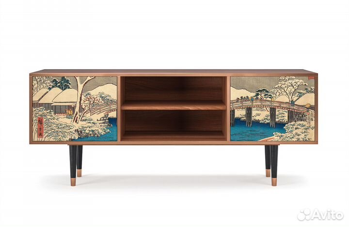 Тв-тумба T2 - Орех - Katabira River