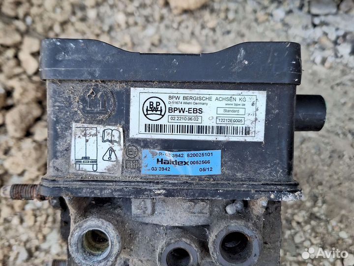 Модулятор тормозной полуприцепа