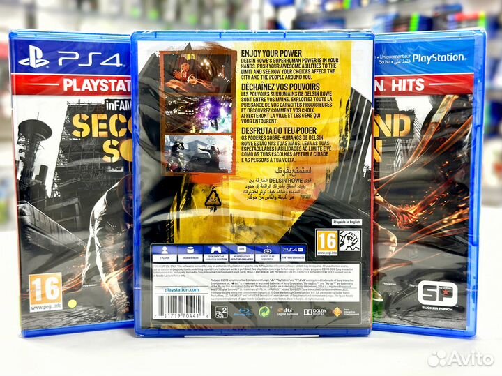 InFamous Второй сын (PS4) NEW