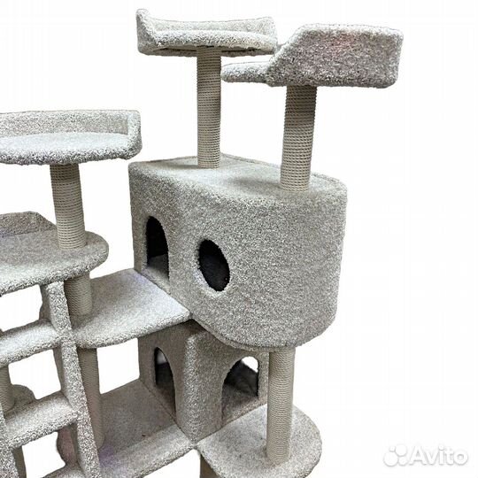 Комплекс для кошек Змей Горыныч с гамаком и хлопк