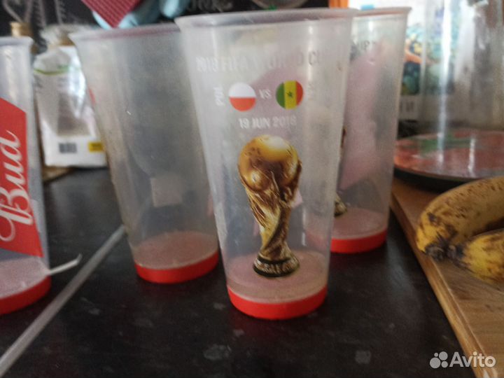 Стаканы пластиковые 2018 fifa World Cup Russia