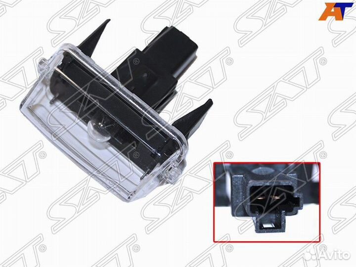 Подсветка номерного знака toyota camry 11-18 / H