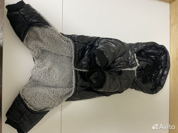 Зимняя куртка для собак 30см